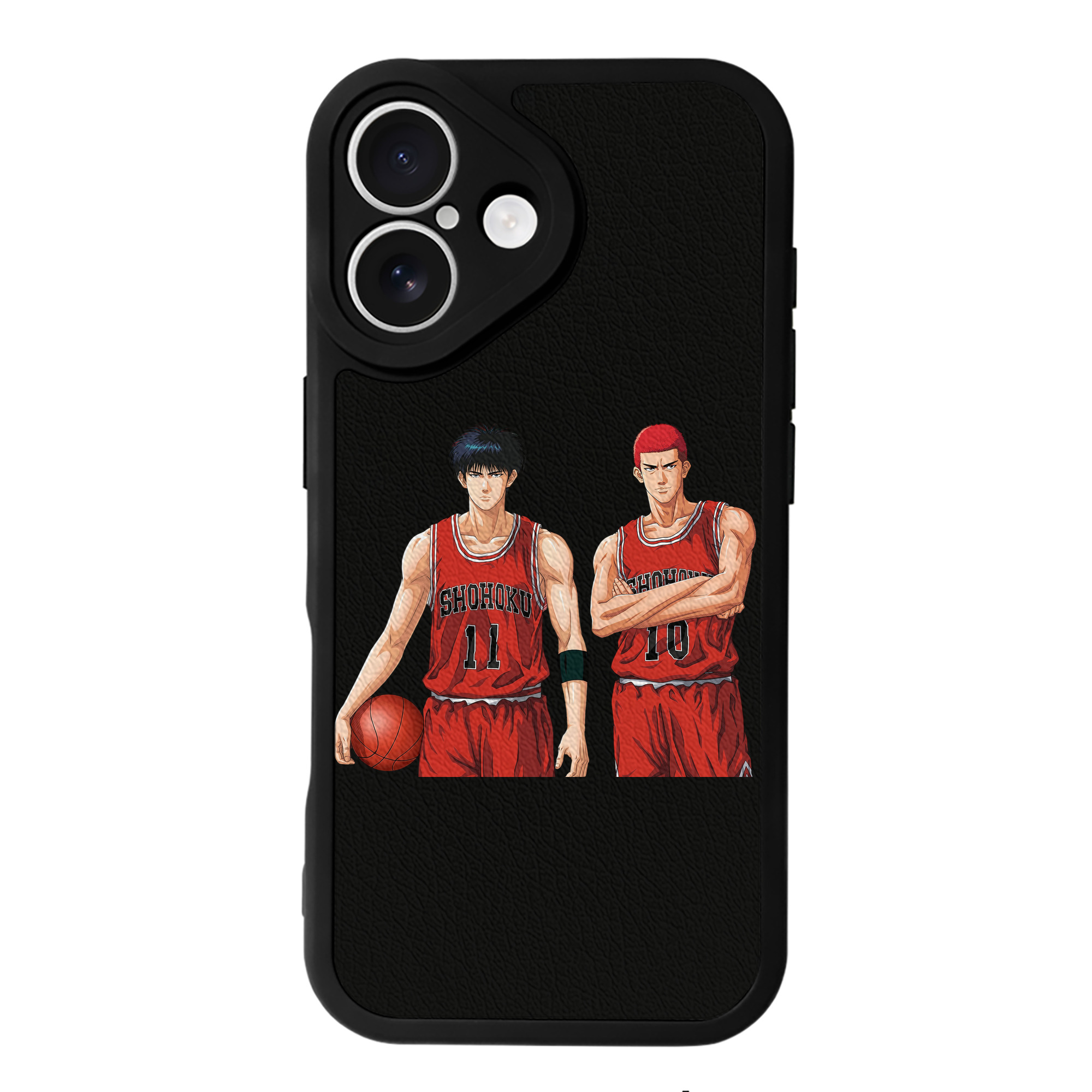 （画像用） SLAM DUNK／スラムダンク 【iPhone 16シリーズ対応】シリコンスマホケース（レザー調） 材質：シリコン